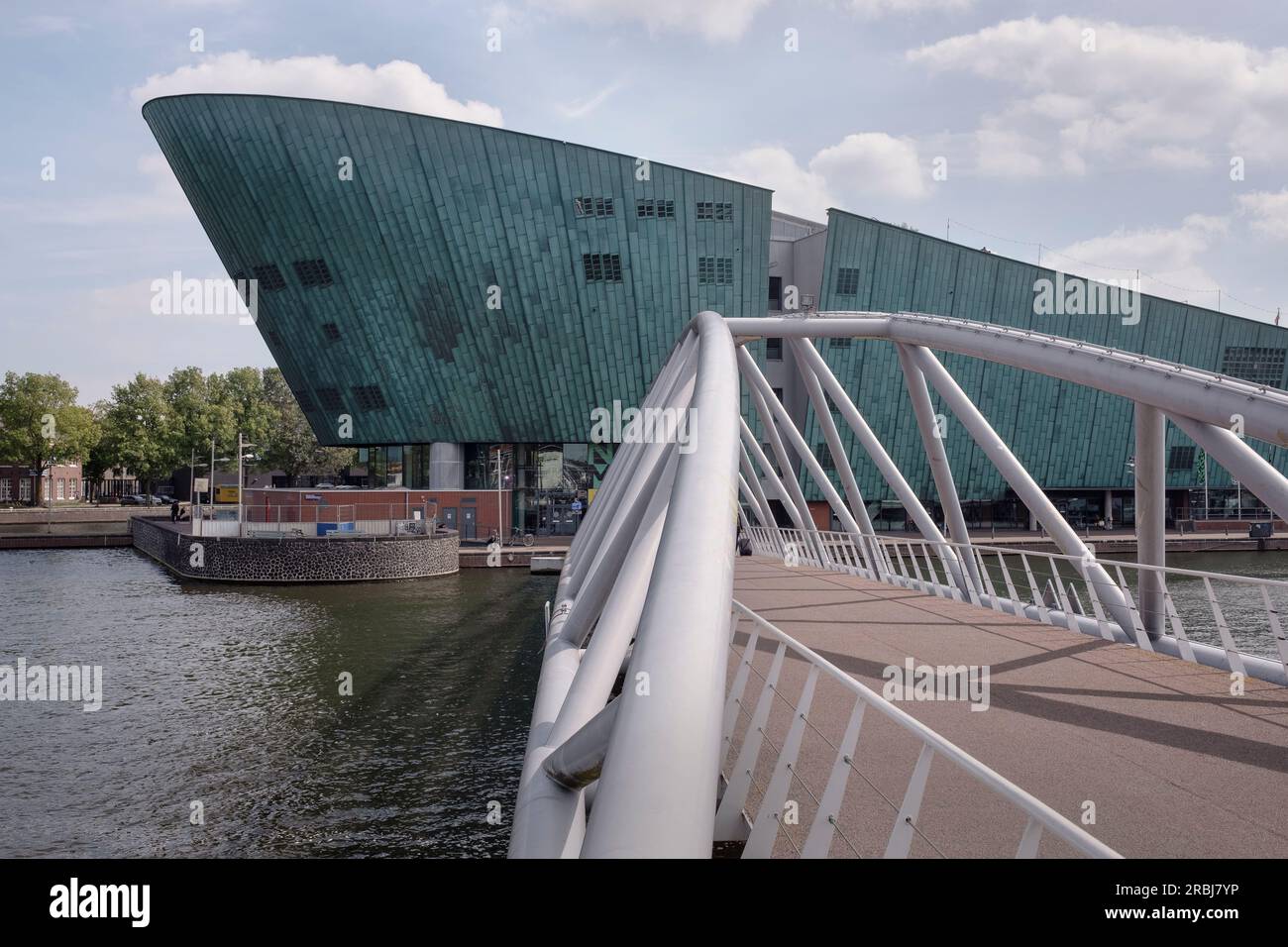 Musée des Sciences NEMO, Amsterdam, province de Hollande du Nord, pays-Bas, Europe Banque D'Images