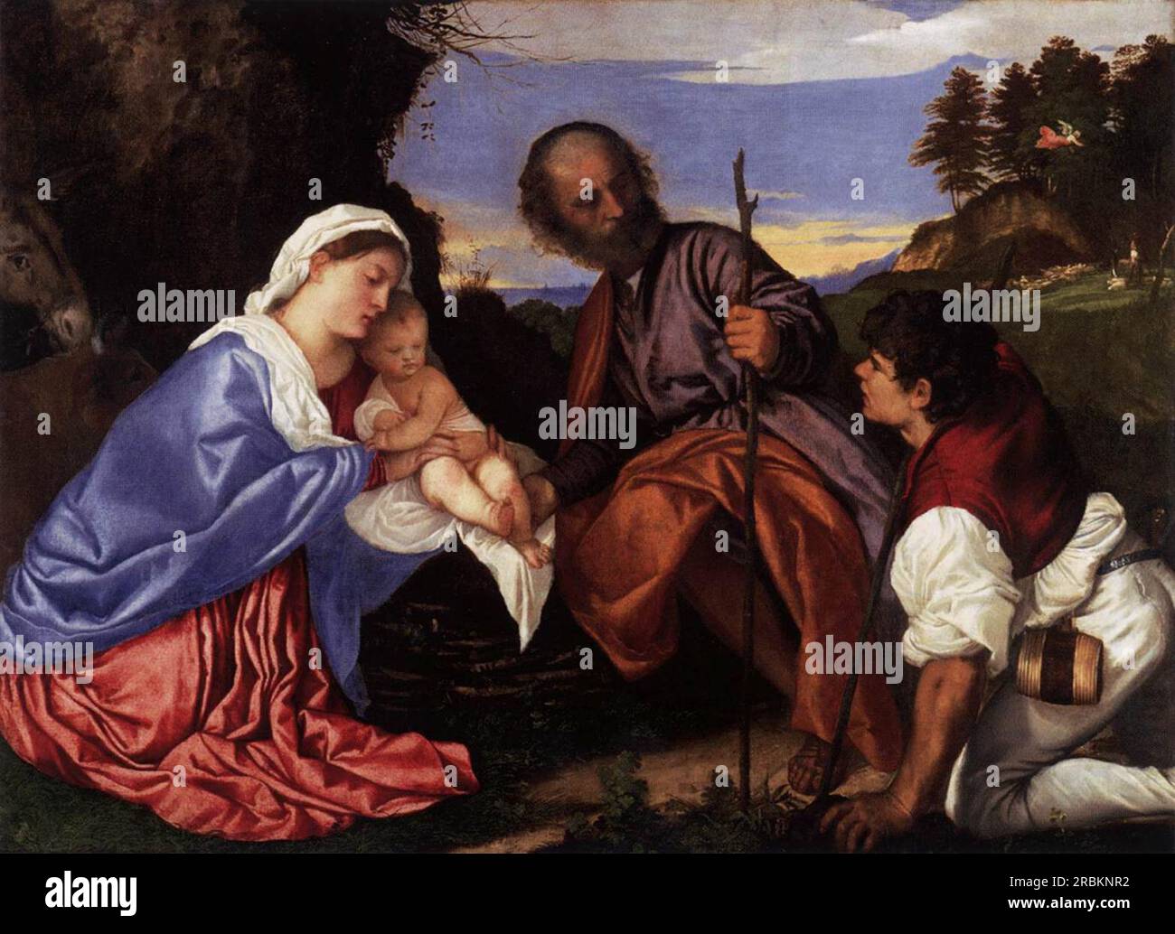 Titien, la nymphe et le berger. main image 0