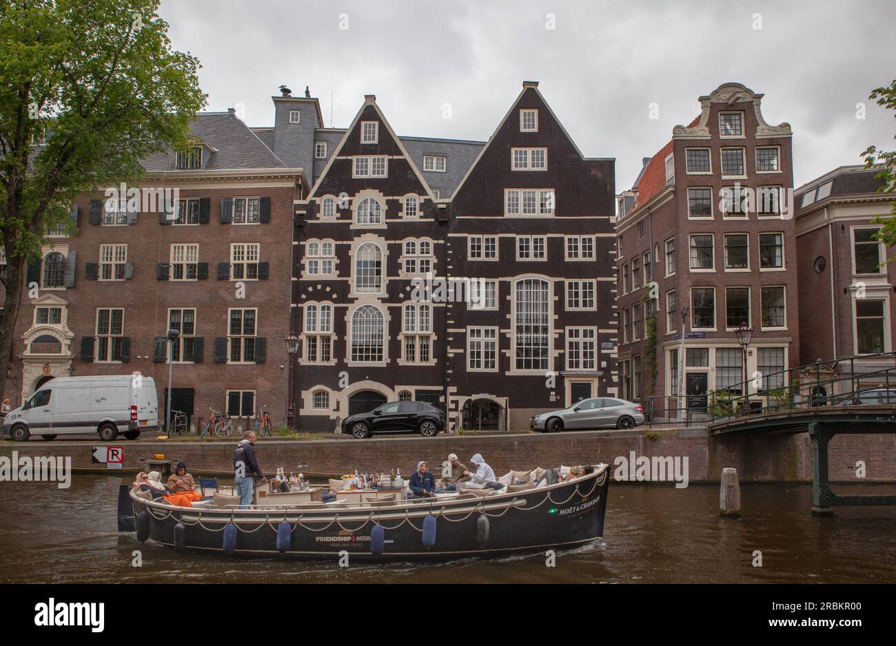 Pays-Bas, Hollande, Amsterdam, Rokin, Zaanse, Schans, Monnickendam, Muiden, Muiderslot, Banque D'Images