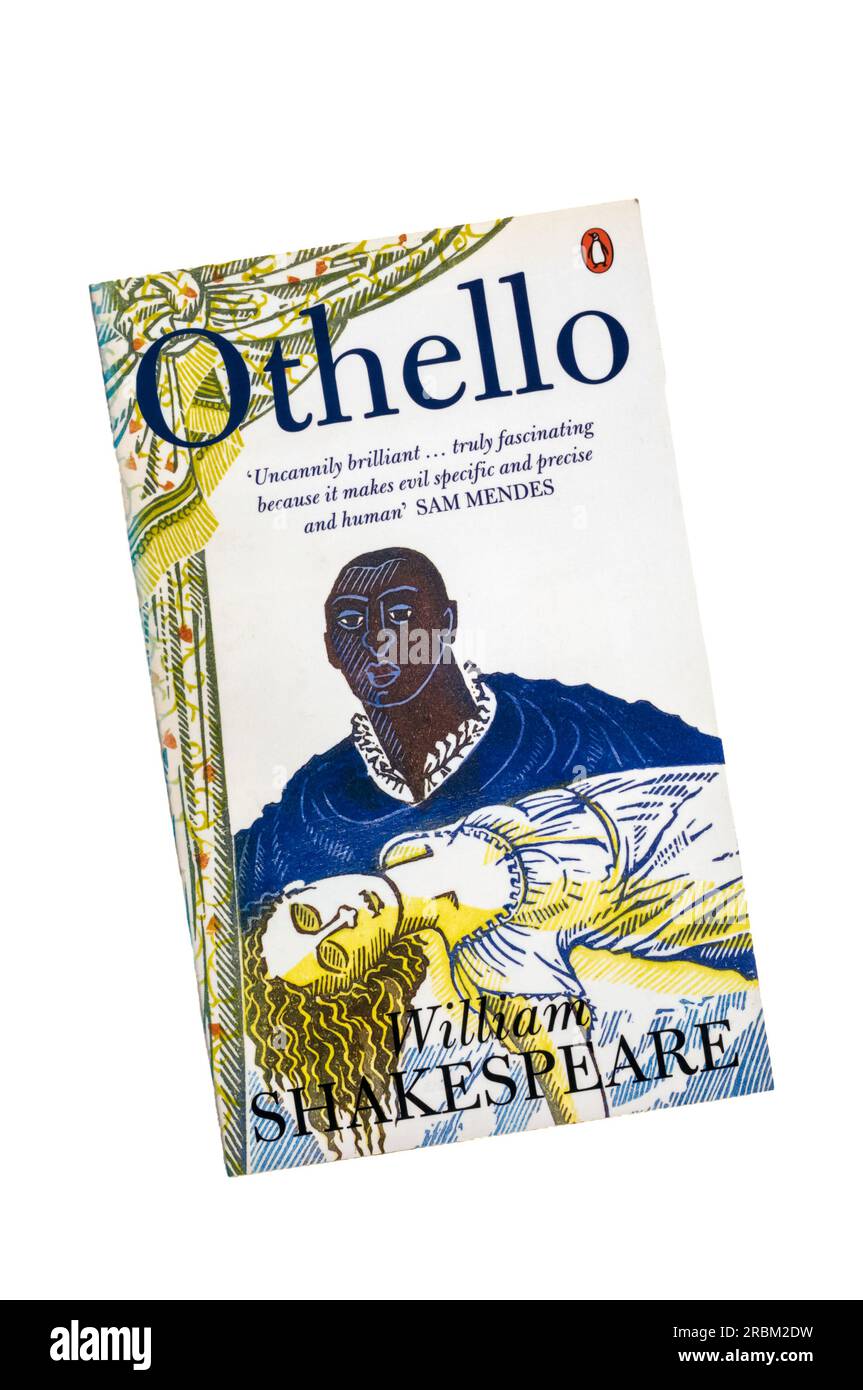 L'édition Penguin d'Othello de William Shakespeare. Banque D'Images