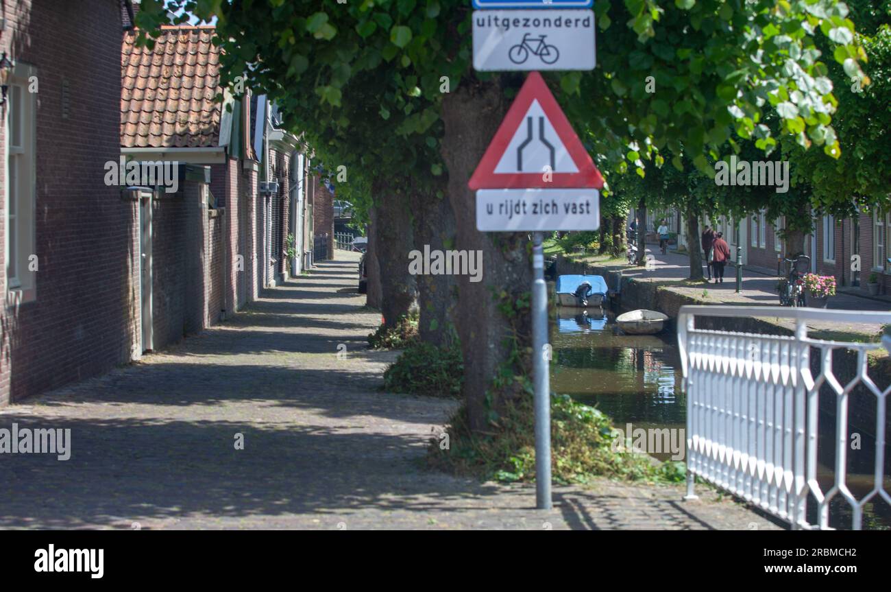 Jiburg, Hoorn, kasteel de Haar, fort Uitermeer, Naarden, Zunderdorp, Begijnhof, Zeedijk, voyage, aventure, Banque D'Images