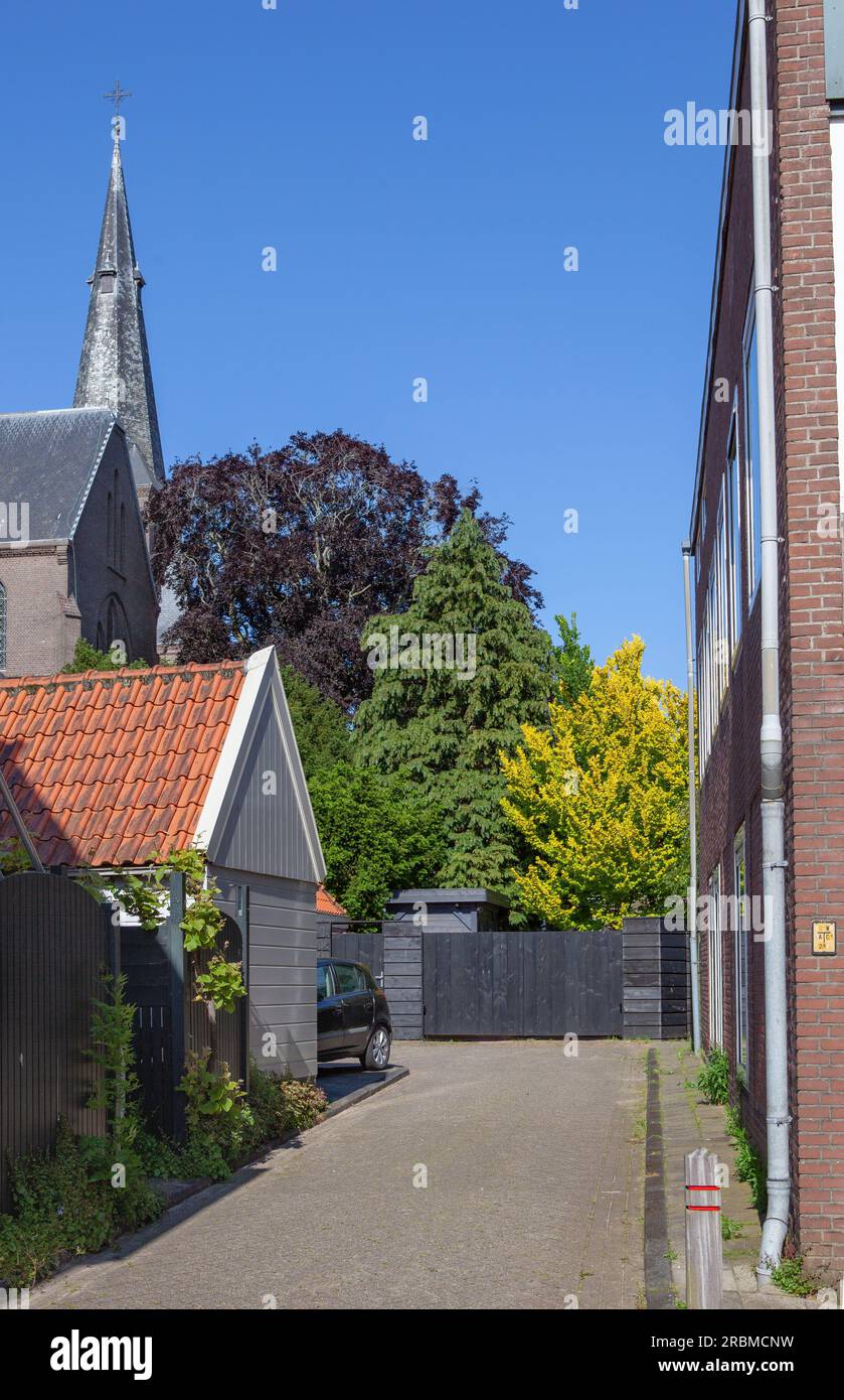 Jiburg, Hoorn, kasteel de Haar, fort Uitermeer, Naarden, Zunderdorp, Begijnhof, Zeedijk, voyage, aventure, Banque D'Images