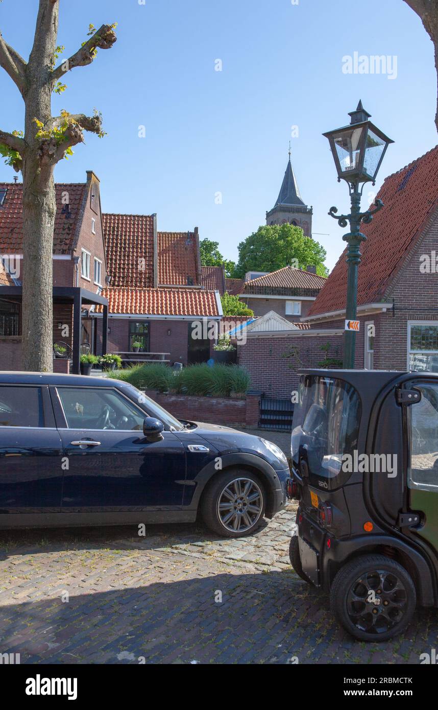 Jiburg, Hoorn, kasteel de Haar, fort Uitermeer, Naarden, Zunderdorp, Begijnhof, Zeedijk, voyage, aventure, Banque D'Images