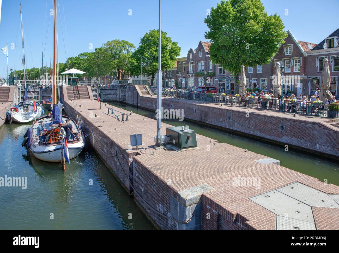 Jiburg, Hoorn, kasteel de Haar, fort Uitermeer, Naarden, Zunderdorp, Begijnhof, Zeedijk, voyage, aventure, Banque D'Images
