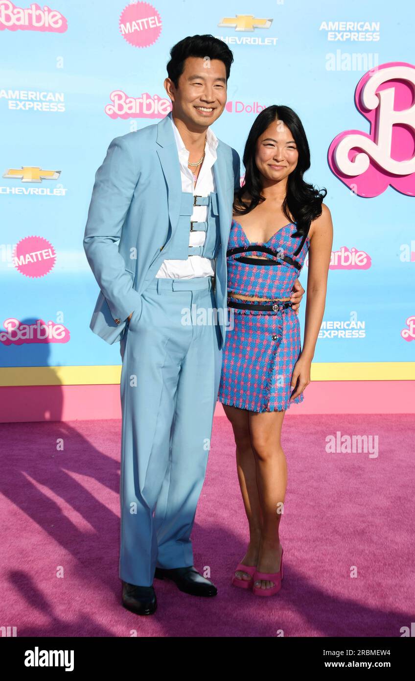 Photo: Simu Liu and Allison Hsu Attend the Barbie Premiere in Los Angeles  - LAP2023070926 