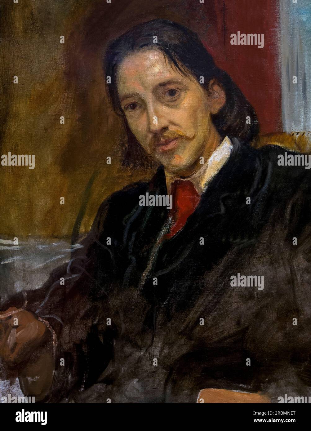 Robert Louis Stevenson, sir William Blake Stevenson, 1887, Banque D'Images