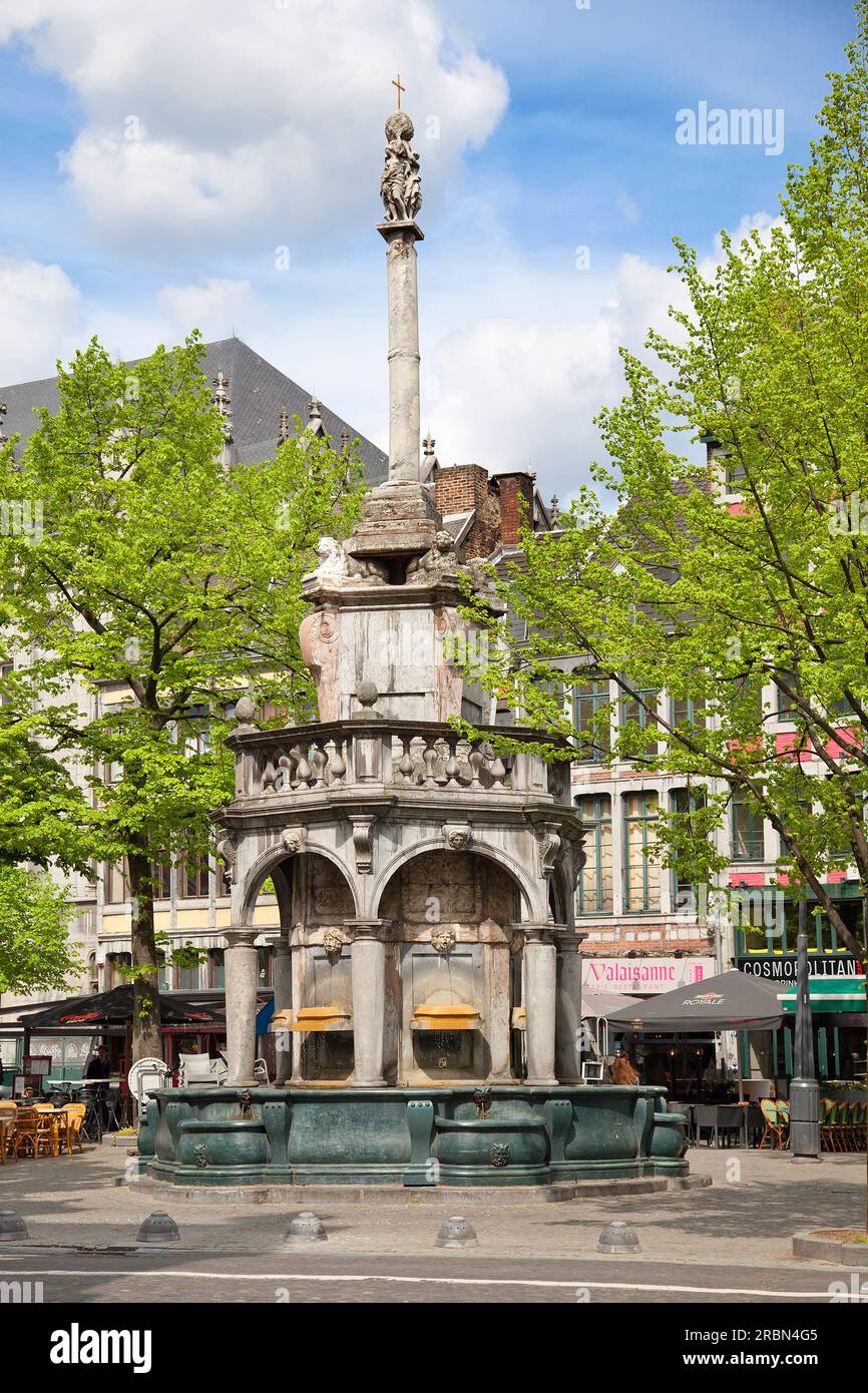 Perron, Belgique, Liège Banque D'Images
