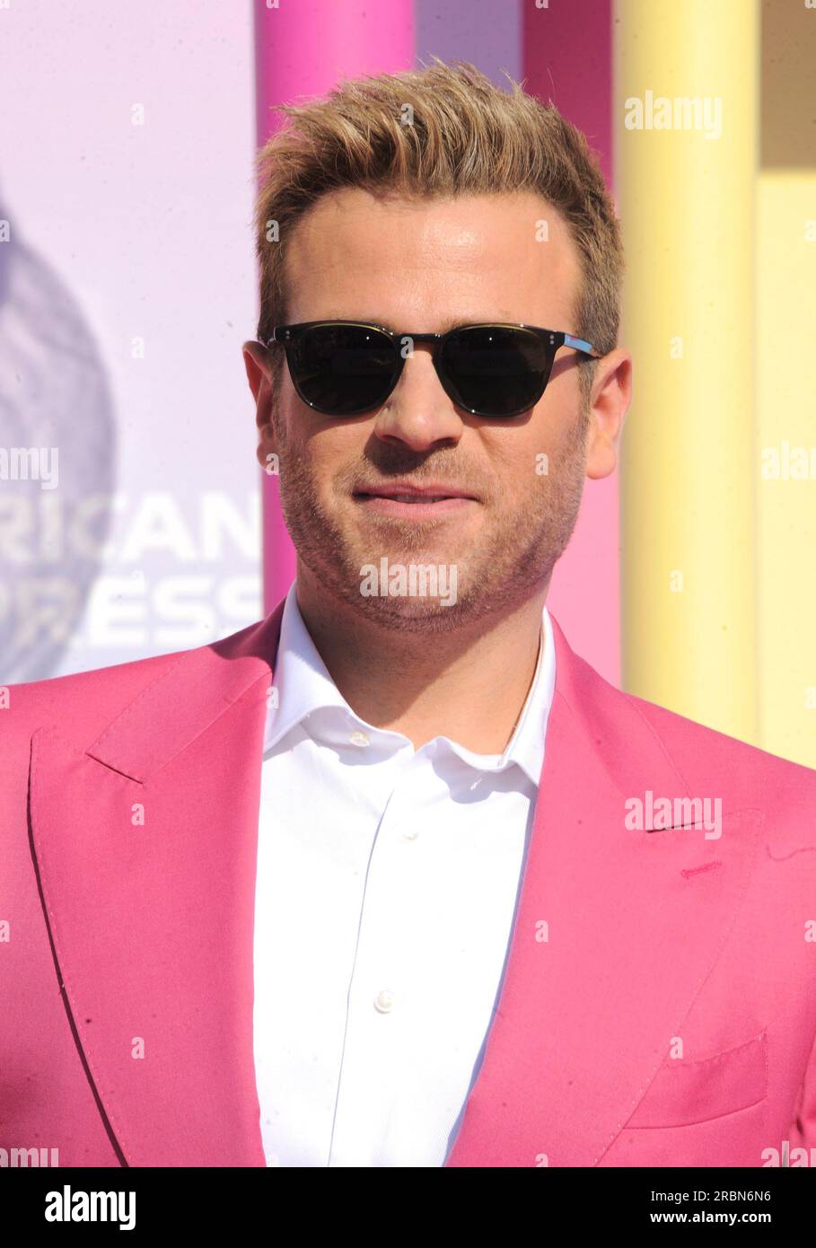 Los Angeles, Californie. 9 juillet 2023. Aux arrivées pour la première du film BARBIE, Shrine Auditorium et Expo Hall, Los Angeles, CA le 9 juillet 2023. Crédit : Elizabeth Goodenough/Everett Collection/Alamy Live News Banque D'Images