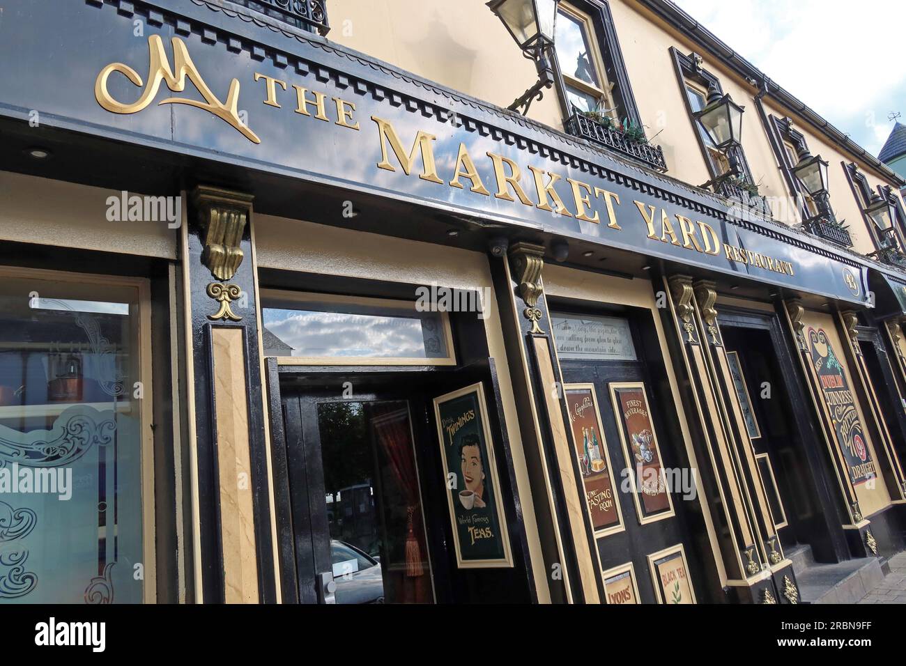 The Market Yard bar,41-43 main St, Limavady, County Derry, Irlande du Nord, Royaume-Uni, BT49 0EP Banque D'Images