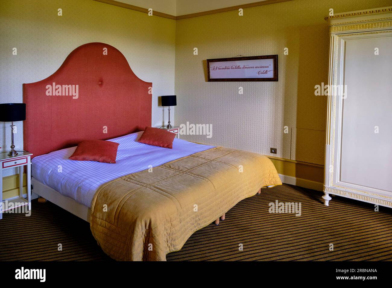 France, Corrèze (19), Varetz, Château de Castel roman où Colette a vécu Banque D'Images