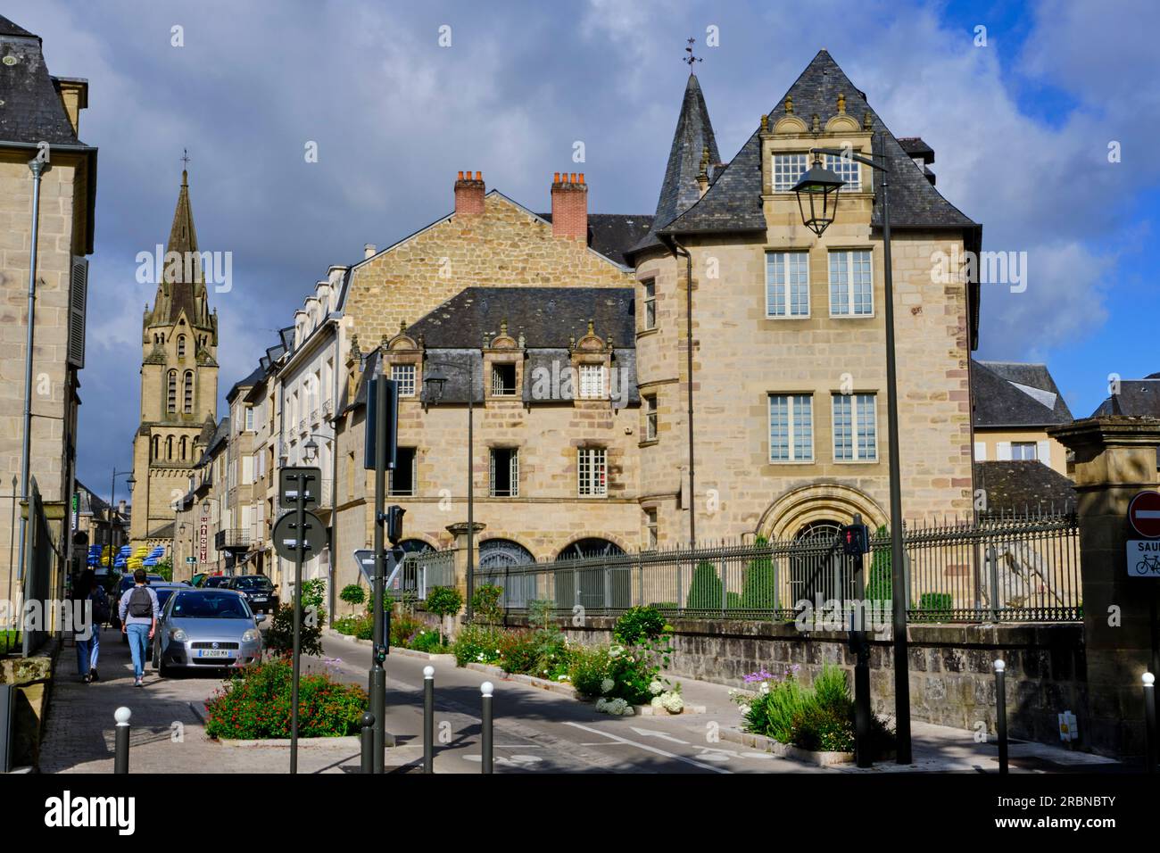 France, Corrèze (19), Brive-la-Gaillarde, la Maison Cavaignac Banque D'Images