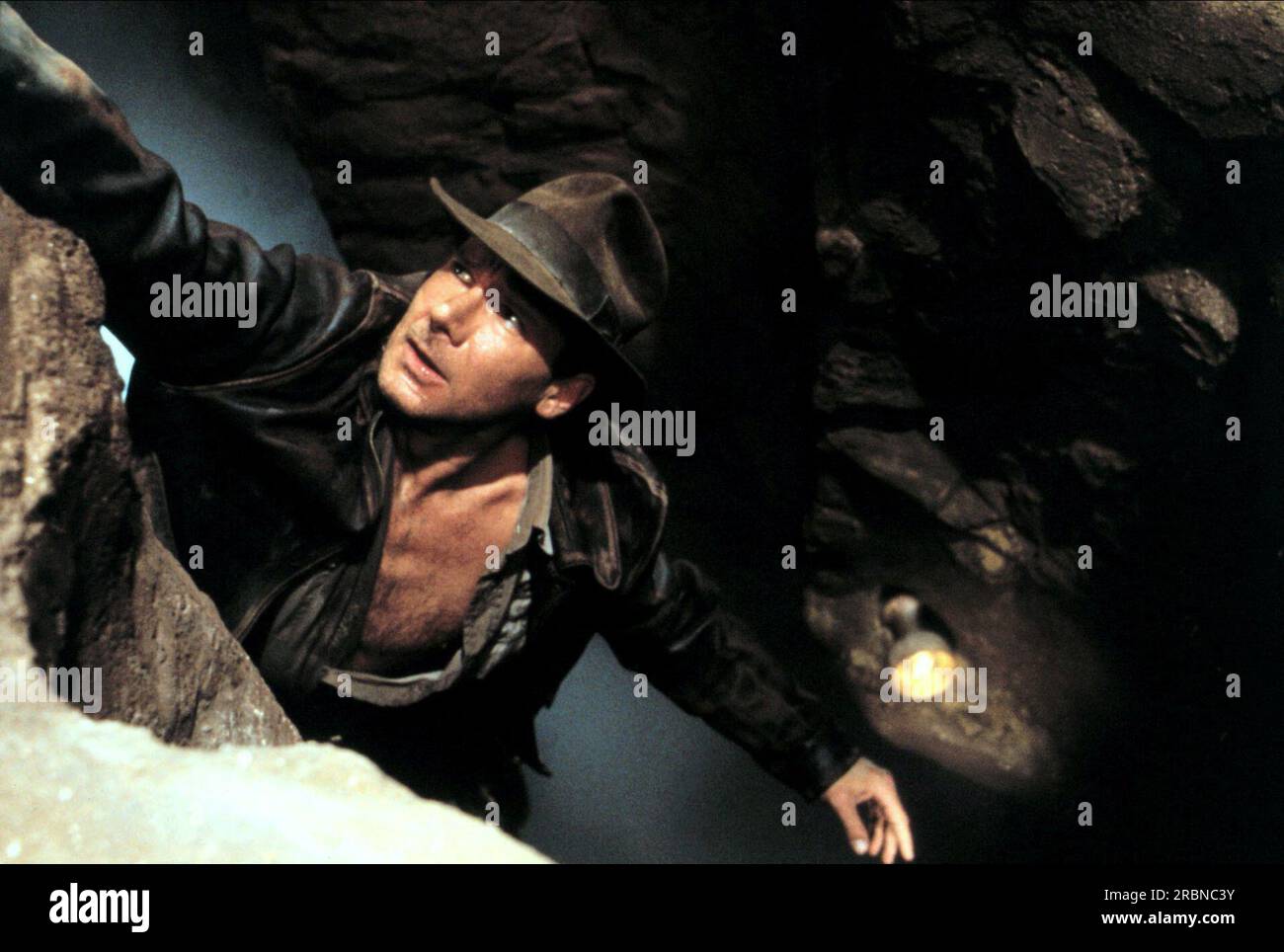 Indiana Jones et le film de la dernière croisade Harrison Ford Banque D'Images