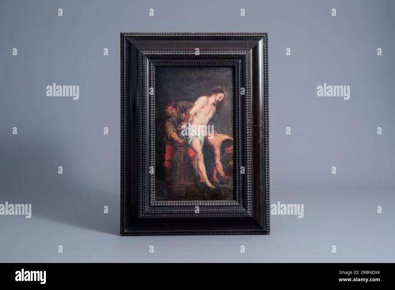 La flagellation du Christ par Adam van Noort Banque D'Images