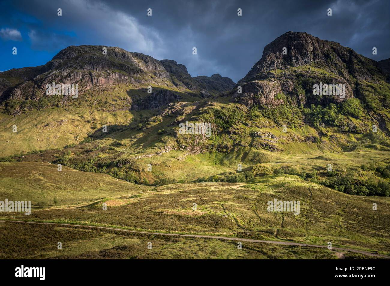 Trois sœurs à Glencoe, Highlands, Écosse, Royaume-Uni Banque D'Images