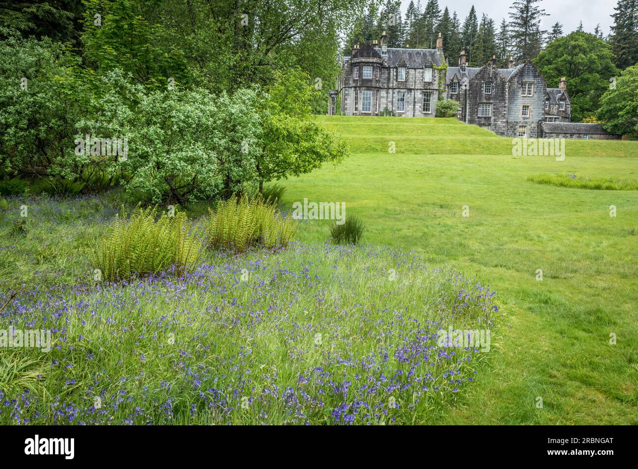 Ardanaiseig Castle Hotel, Kilchrenan, Argyll et Bute, Écosse, Royaume-Uni Banque D'Images