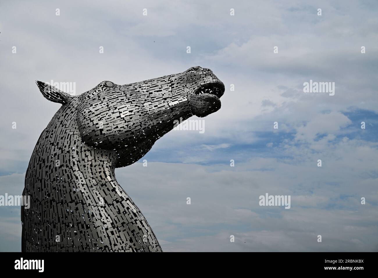 Les Kelpies à Falkirk Helix Park Ecosse Banque D'Images