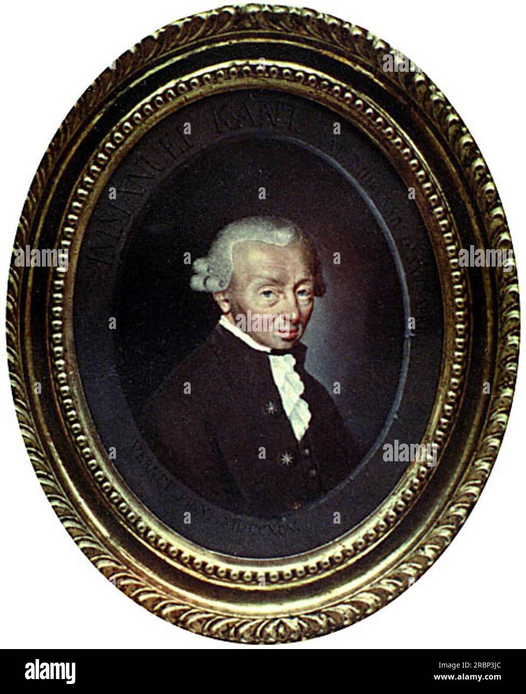 Immanuel Kant 1795 de Carle Vernet Banque D'Images