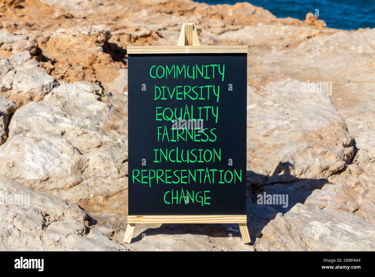 Symbole d'inclusion de diversité. Mots de concept diversité ...