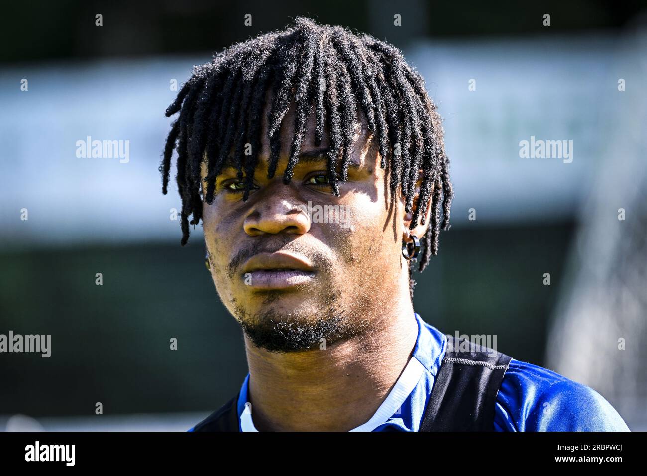 Alkmaar, pays-Bas. 10 juillet 2023. Cadeau de Gent Emmanuel Orban photographié lors d'un camp d'entraînement de l'équipe belge de première ligue KAA Gent, à Alkmaar, aux pays-Bas, avant la saison 2023-2024, lundi 10 juillet 2023. BELGA PHOTO TOM GOYVAERTS crédit : Belga News Agency/Alamy Live News Banque D'Images