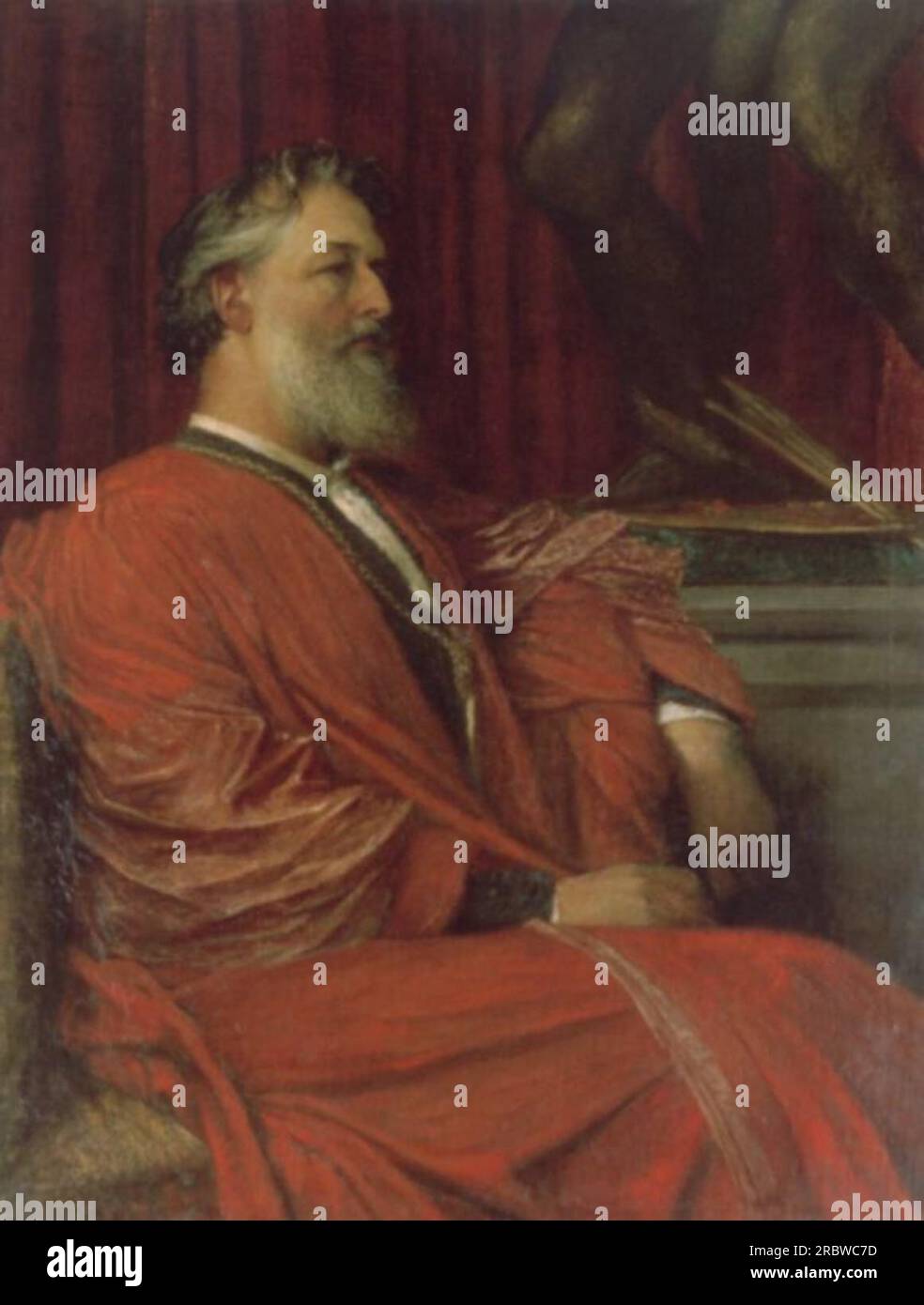 Frederic Lord Leighton de George Frederick Watts Banque D'Images