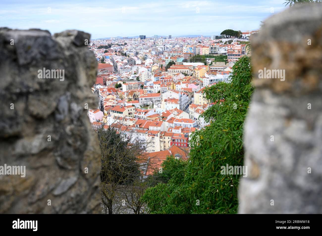 Vue sur la ville historique de Grenade, Espagne Banque D'Images