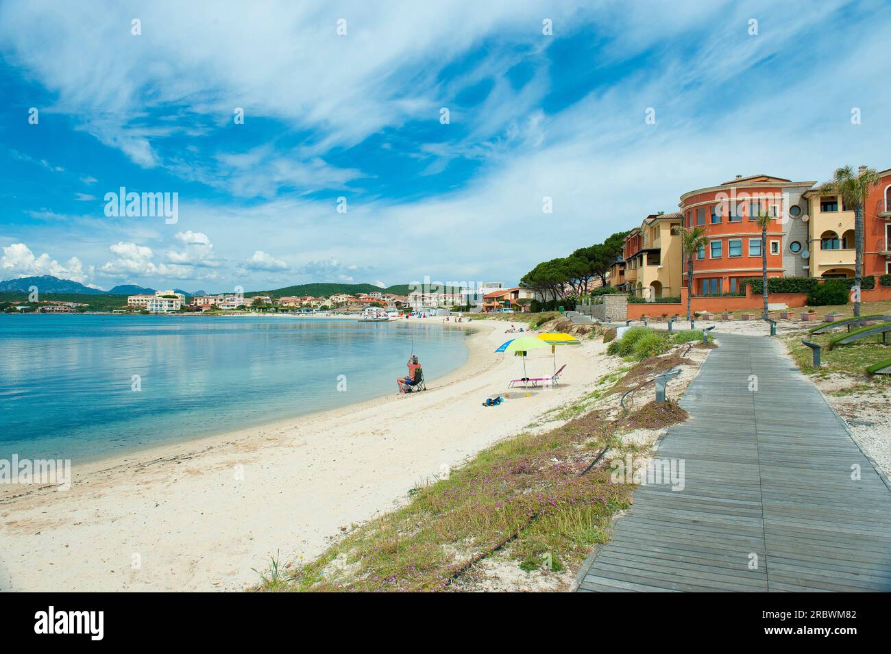 Golfo Aranci, Terza Spiaggia, Sardaigne, Italie, Europe Banque D'Images