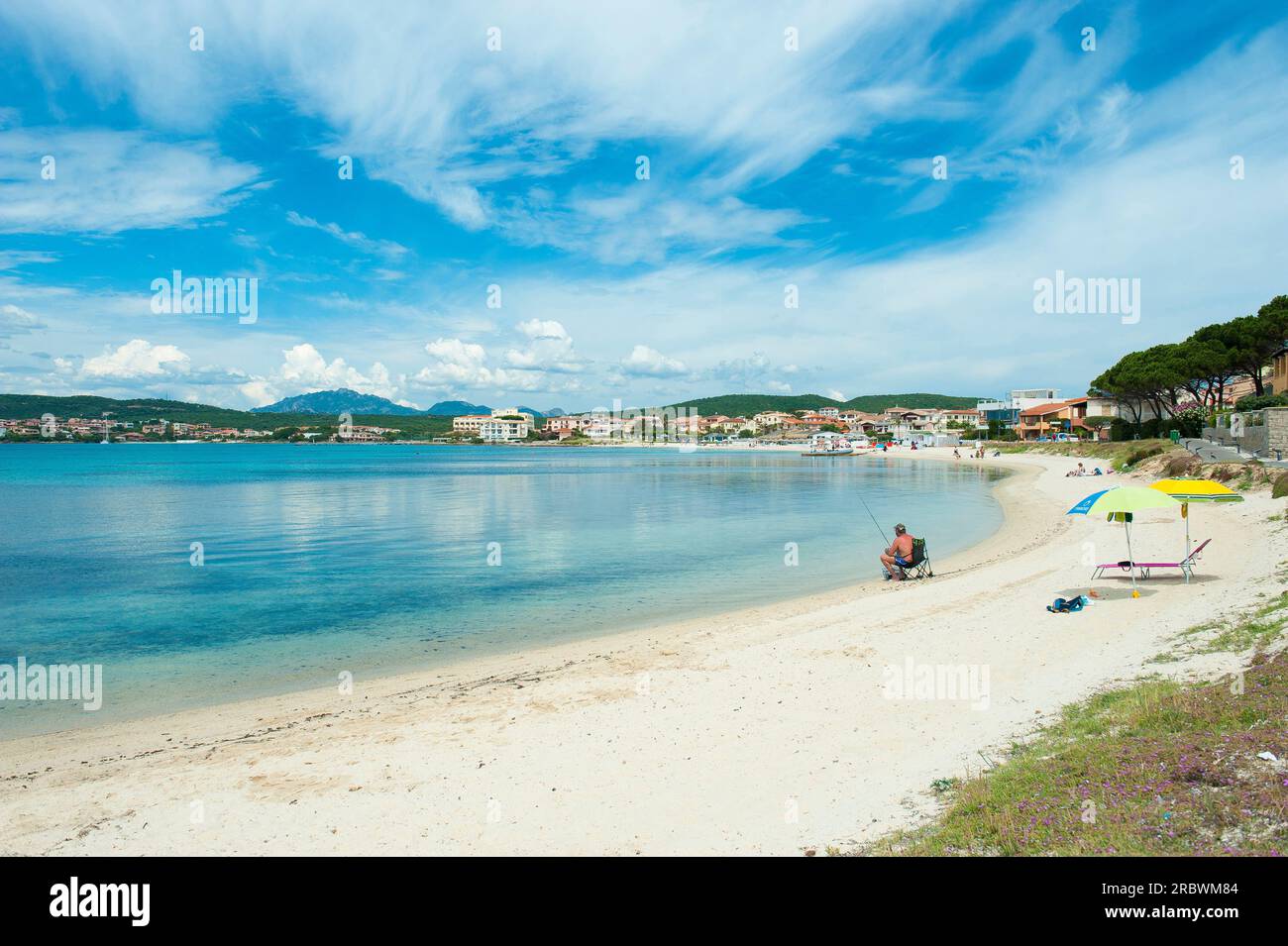 Golfo Aranci, Terza Spiaggia, Sardaigne, Italie, Europe Banque D'Images