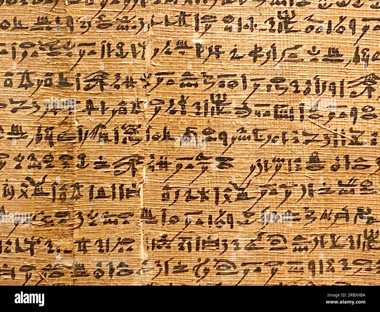 Manuscrits et textes arabes anciens , parchemin Banque D'Images