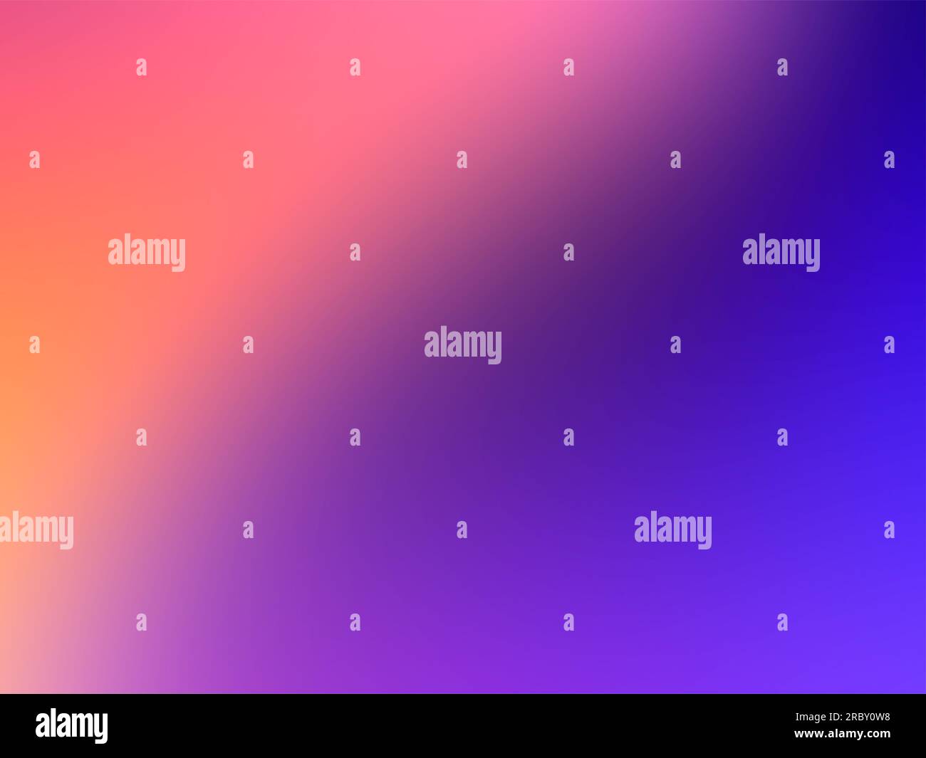 Fond rose, orange, violet et bleu flou. Banque D'Images