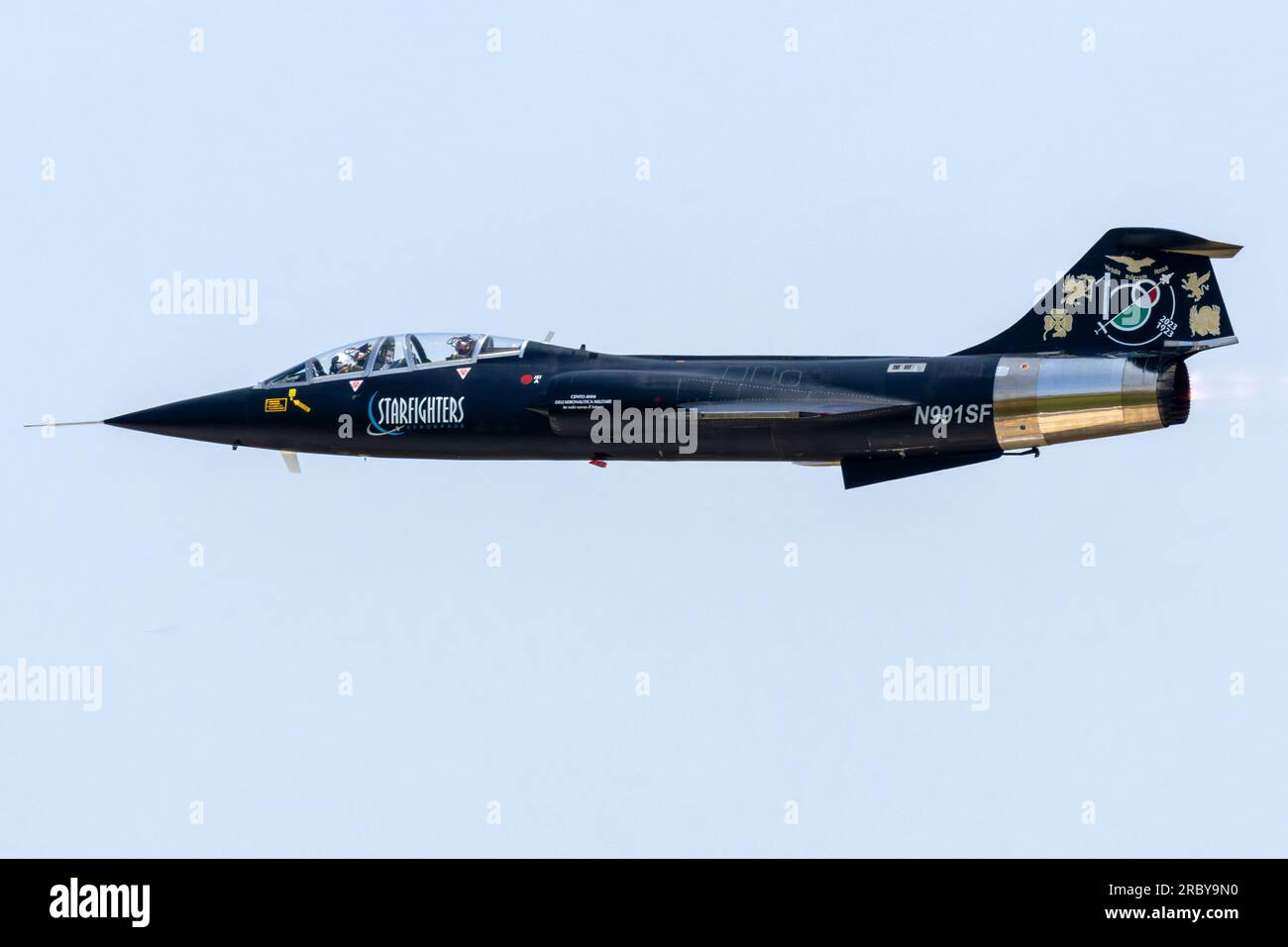 TF-104G Starfighter Banque D'Images