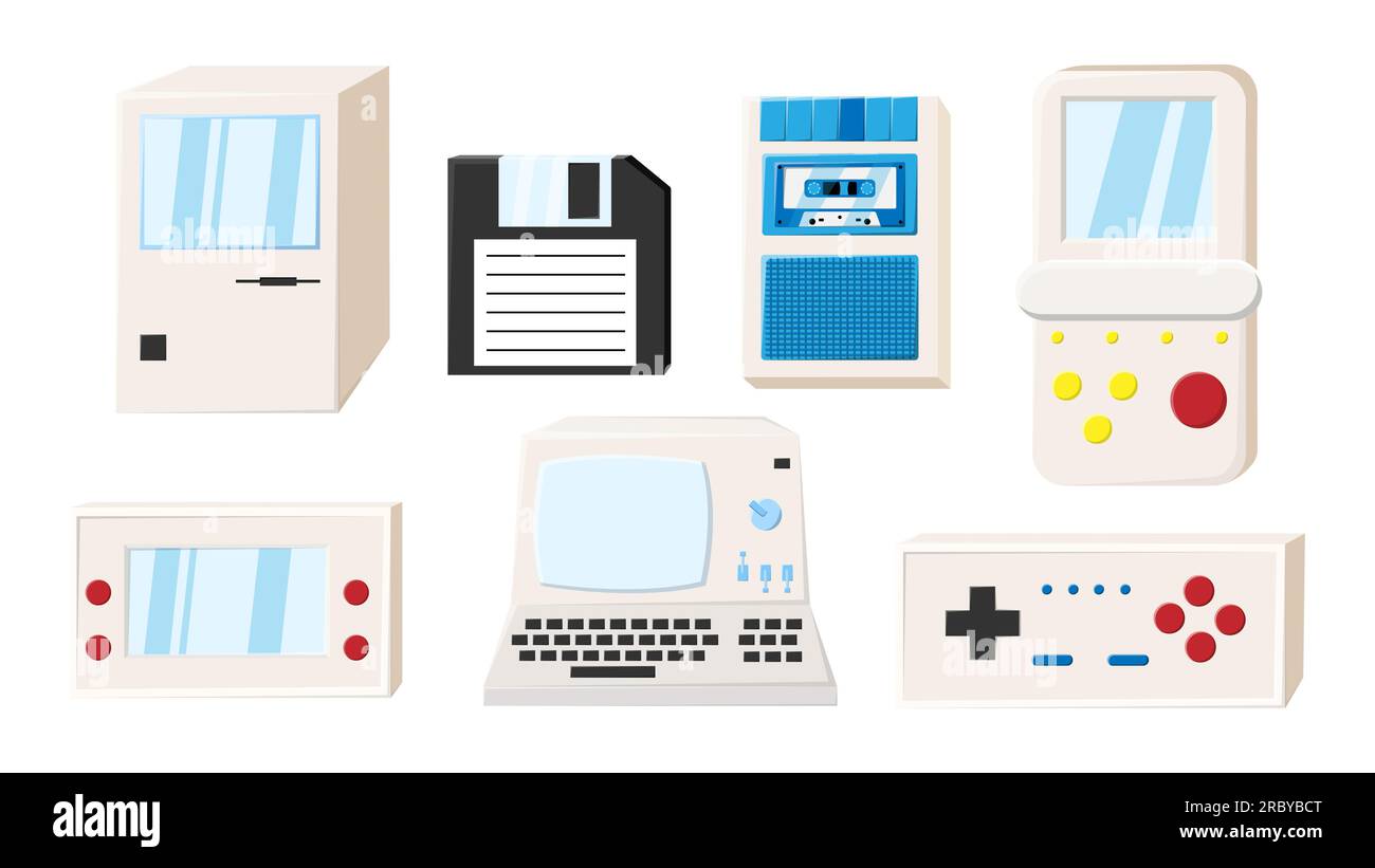 Consoles de jeux des années 80 Banque de photographies et d'images à haute  résolution - Alamy