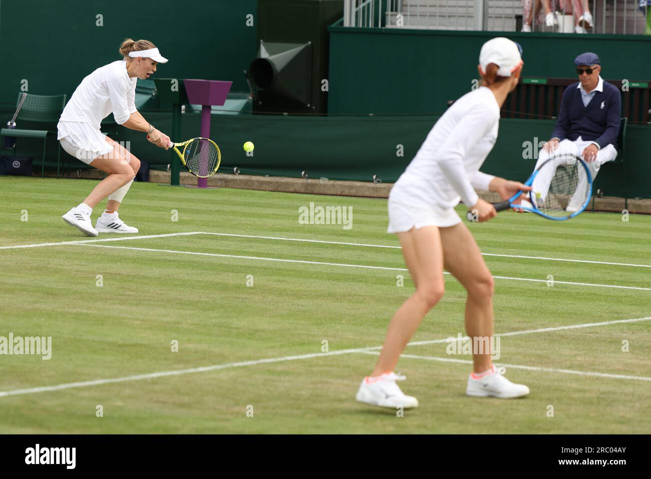 Photo De Presse Originale 1936 – H.W. 'Bunny' Austin En Action à Wimbledon