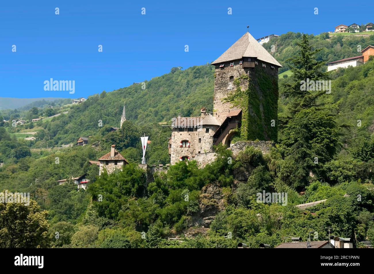 Château de Branzoll Banque D'Images