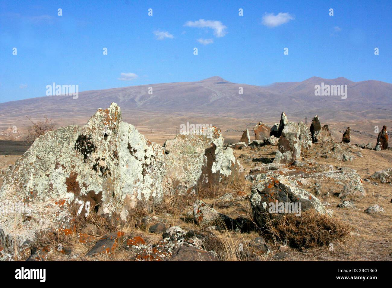 L'arménien Stonehenge, Zorats Karer près de Sisian, Arménie Banque D'Images
