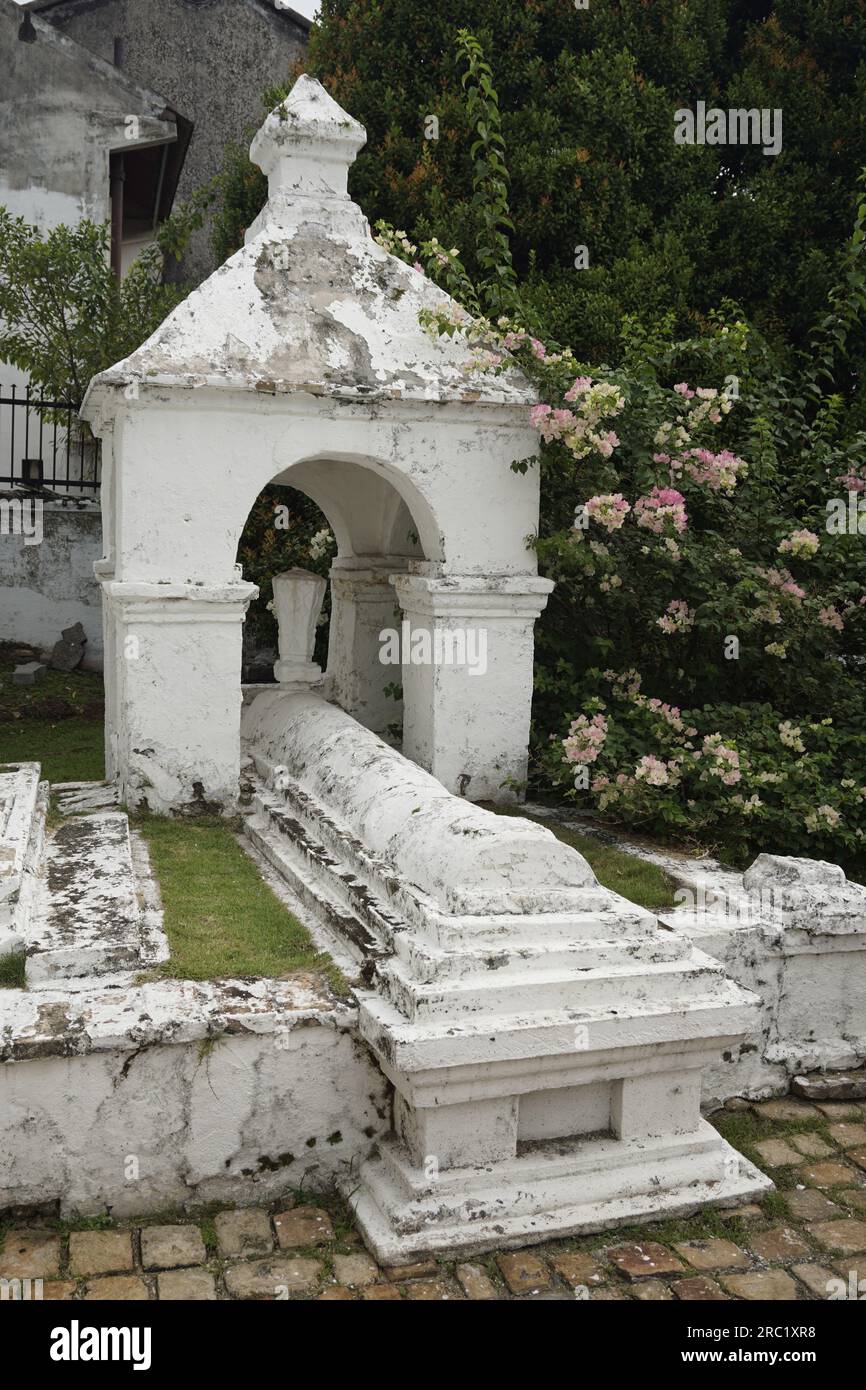 La tombe de Hang Jebat à Melaka, en Malaisie Banque D'Images