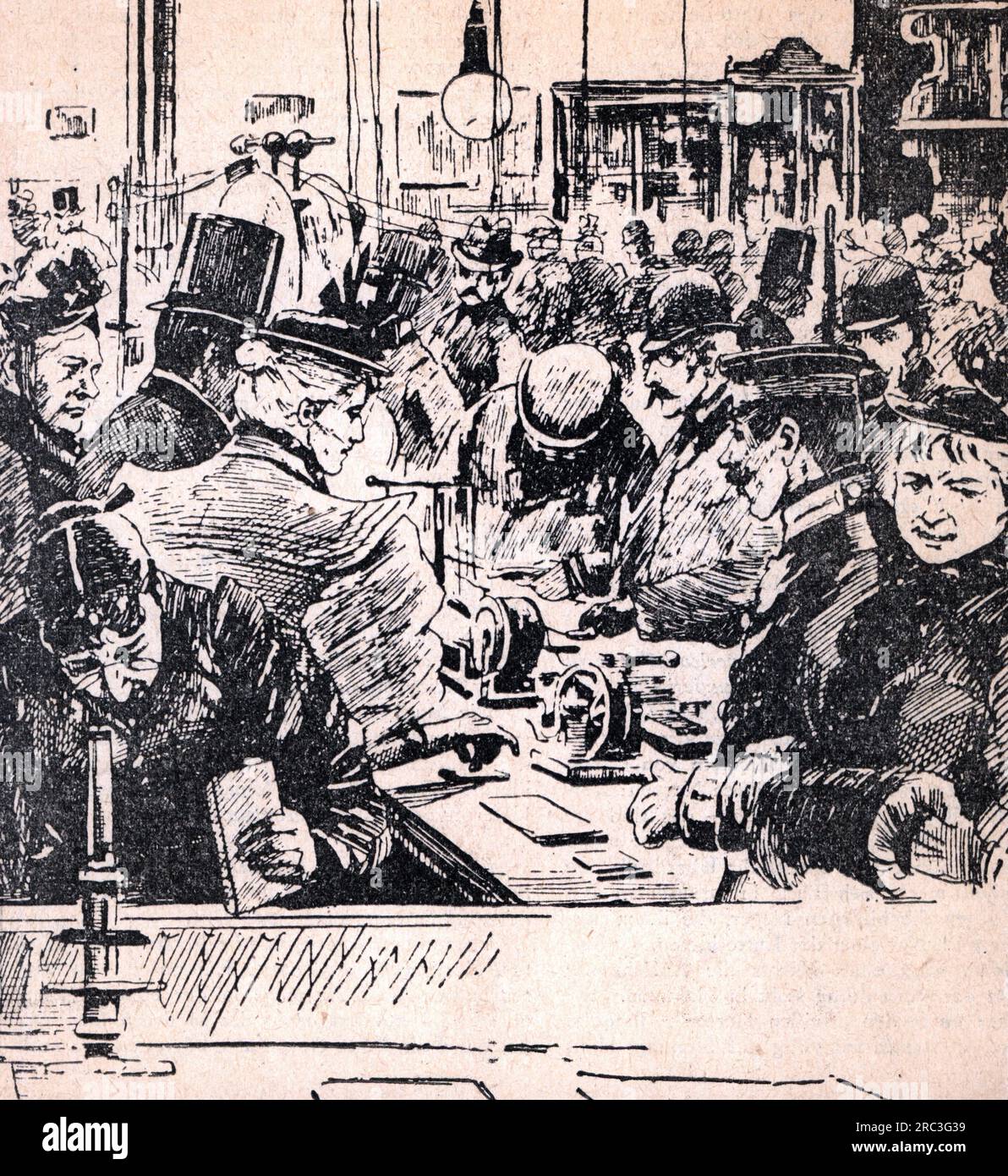 Science, physique, dimanche après-midi dans le cabinet physique de l'Urania, Berlin, DROITS SUPPLÉMENTAIRES-AUTORISATION-INFO-NON-DISPONIBLE Banque D'Images