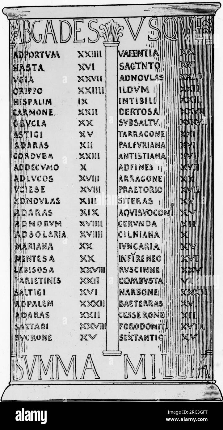 Monde antique, Empire romain, objets, coupes Vicarello, 1e siècle après JC, Trouvé à Lake Bracciano 1852, LE DROIT D'AUTEUR DE L'ARTISTE N'A PAS À ÊTRE EFFACÉ Banque D'Images