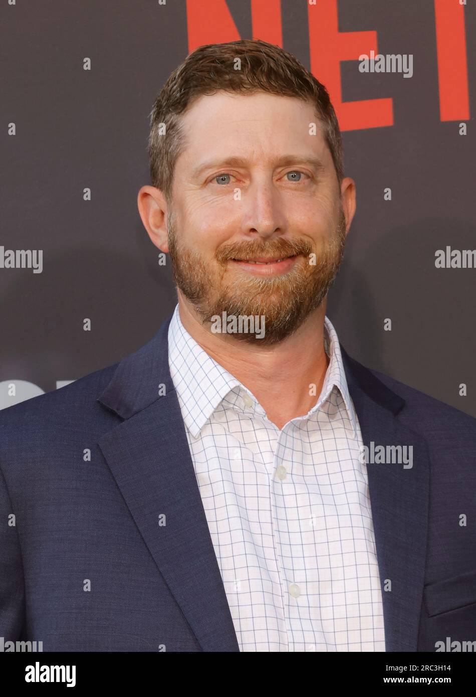 LOS ANGELES, CA - 11 JUILLET : Joe Zucco à LA première du quarterback de Netflix au théâtre Tudum à Los Angeles, Californie, le 11 juillet 2023. Crédit : Faye Sadou/MediaPunch Banque D'Images