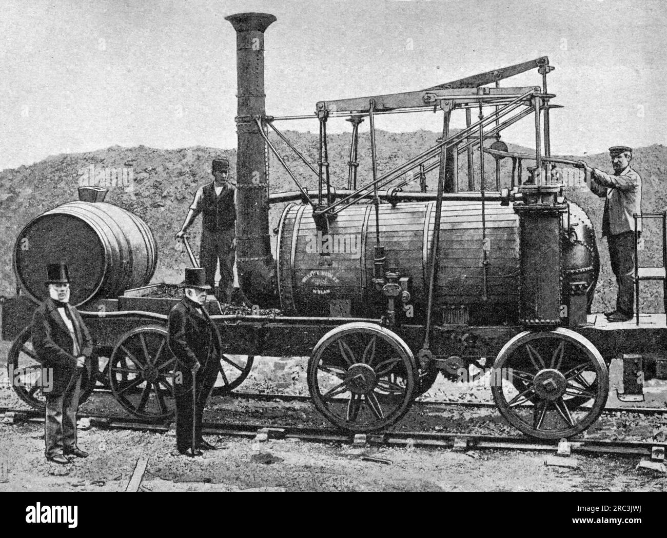 Transport / transport, chemin de fer, locomotives, locomotive à vapeur, INFORMATION-AUTORISATION-DROITS-SUPPLÉMENTAIRES-NON-DISPONIBLE Banque D'Images