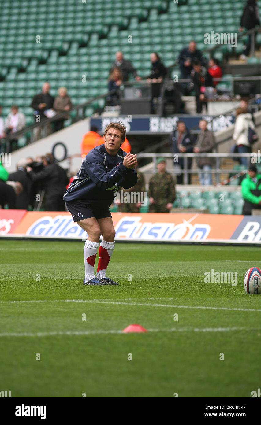 Union de rugby Jonny Wilkinson Banque D'Images