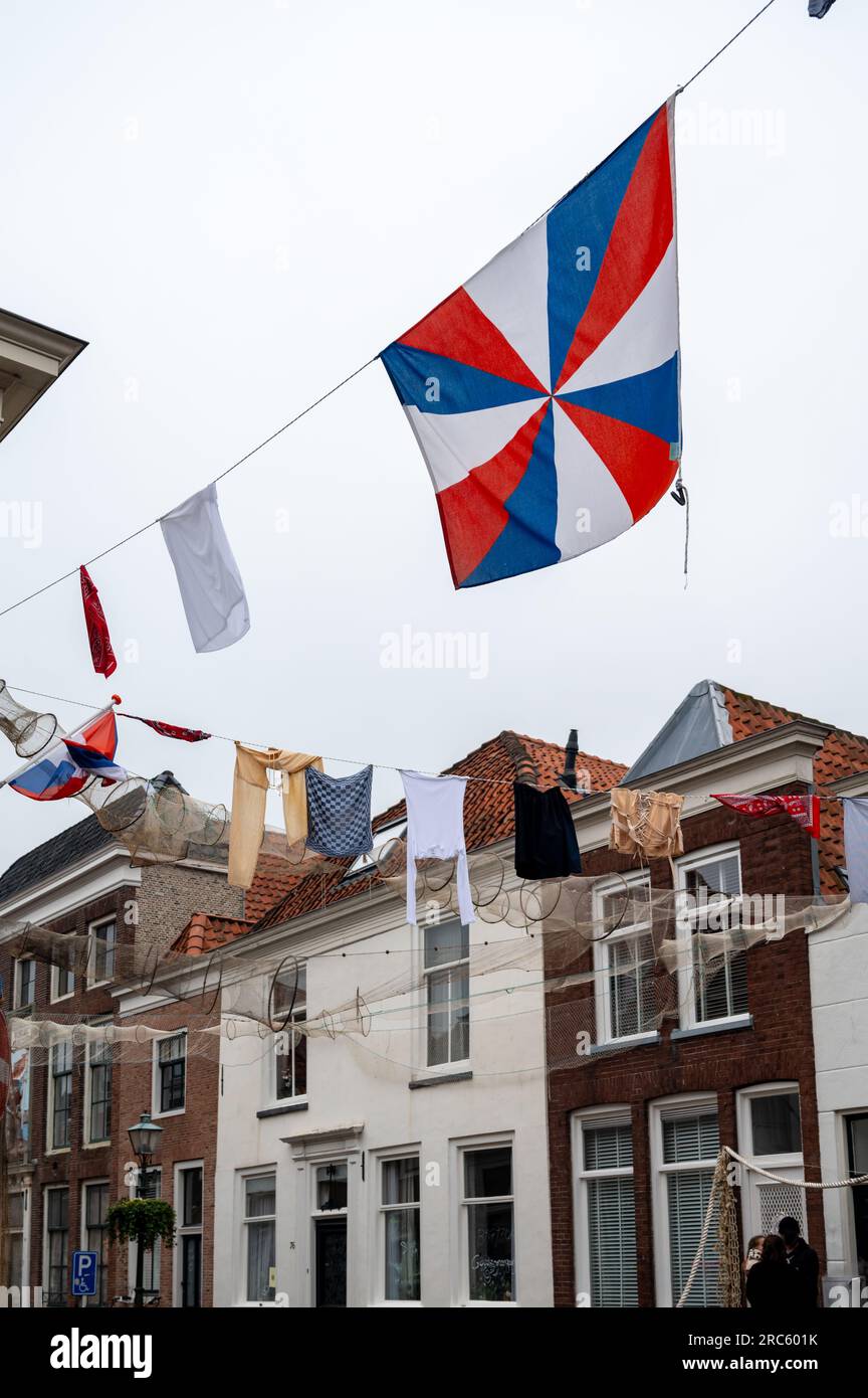 Brielle, pays-Bas, célébration de la liberté, la première ville à être libérée des Espagnols le 1 avril 1572, histoire des pays-Bas Banque D'Images