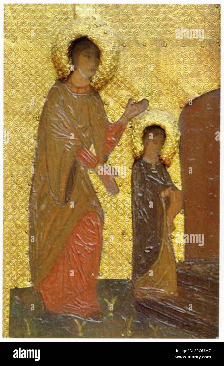 Les fêtes vierges. Introduction de la Vierge au Temple. Sainte Anne et