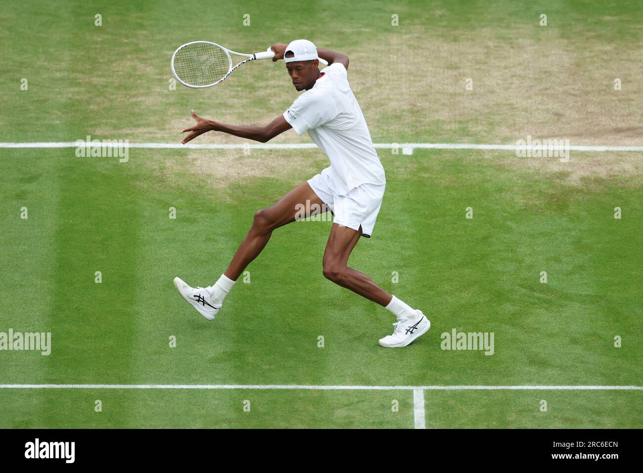 Wimbledon, Royaume-Uni. 12 juillet 2023. Lors des Championnats de Wimbledon 2023 le 12 juillet 2023 au All England Lawn tennis & Croquet Club à Wimbledon, Angleterre - photo Antoine Couvercelle/DPPI crédit : DPPI Media/Alamy Live News Banque D'Images