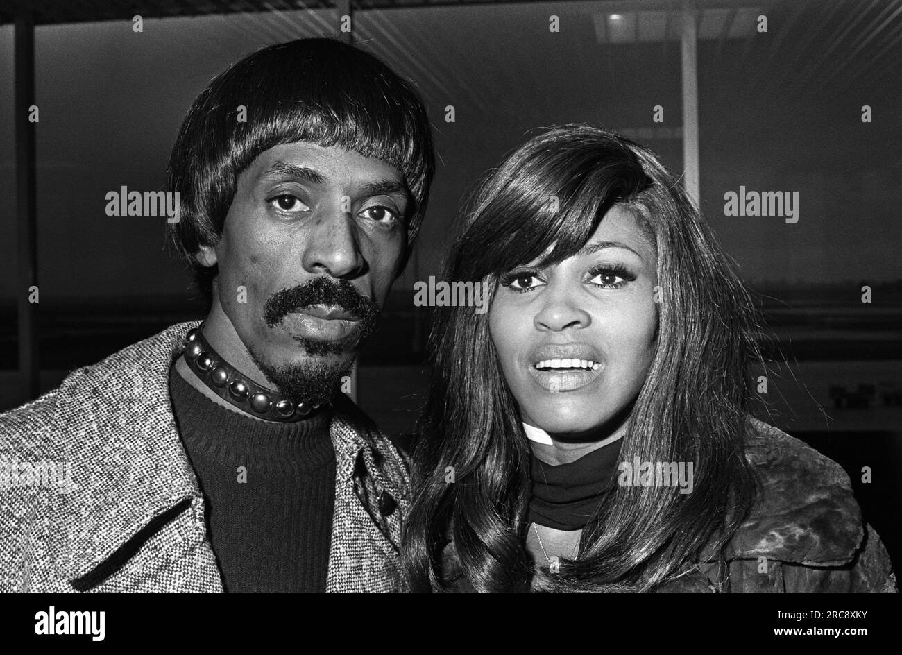 IKE et Tina Turner. Rob Mieremet. 28 Jan 1971. Banque D'Images