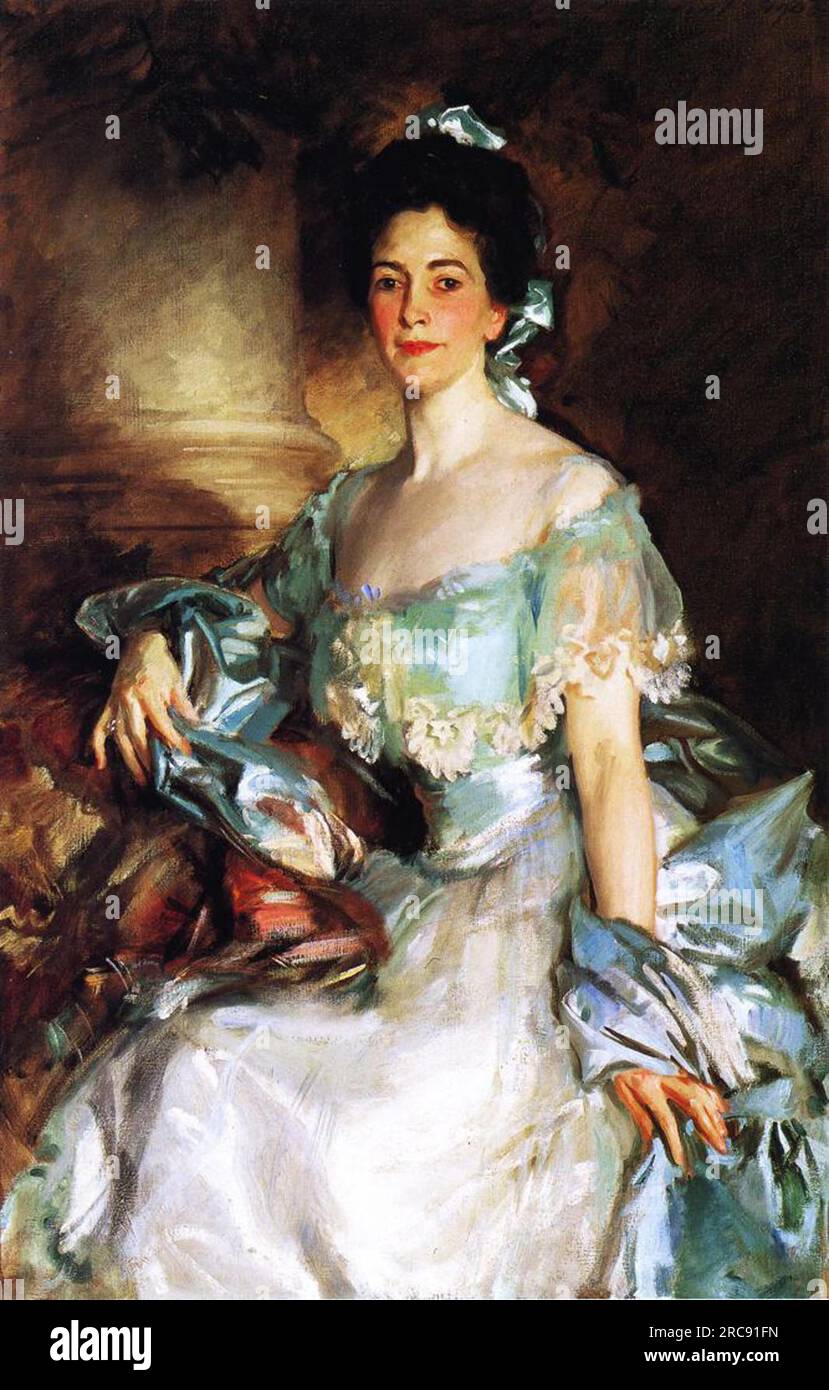 Mme Abbott Lawrence Rotch 1903 par John Singer Sargent Banque D'Images