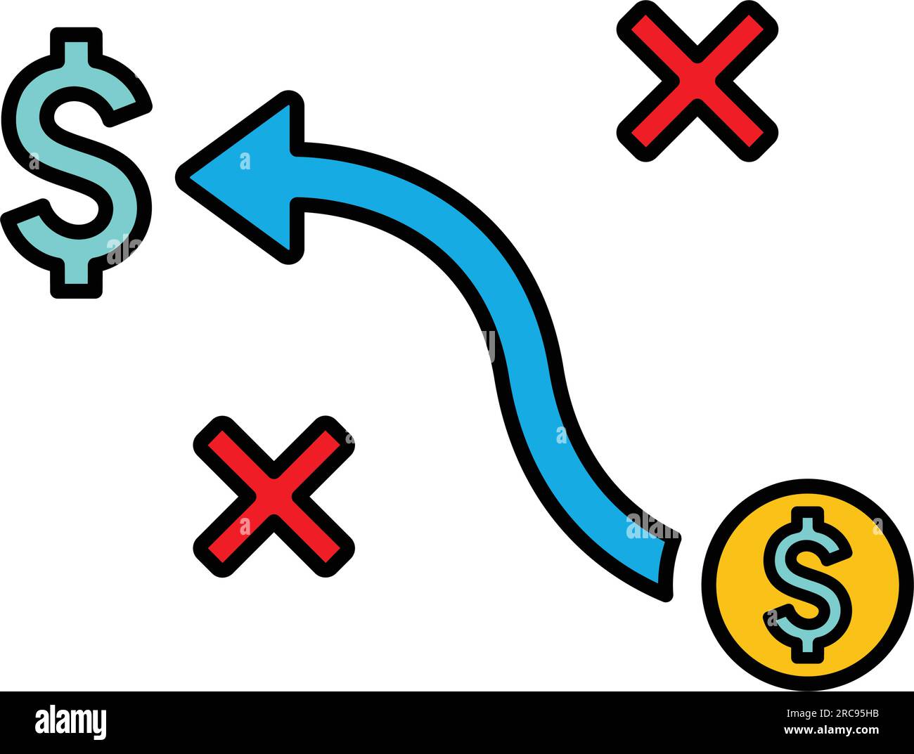 Stratégie, icône planification. Superbe design adapté au web, aux médias imprimés, à la conception en ligne, à l'utilisation commerciale ou à tout type de projet de conception. Illustration de Vecteur
