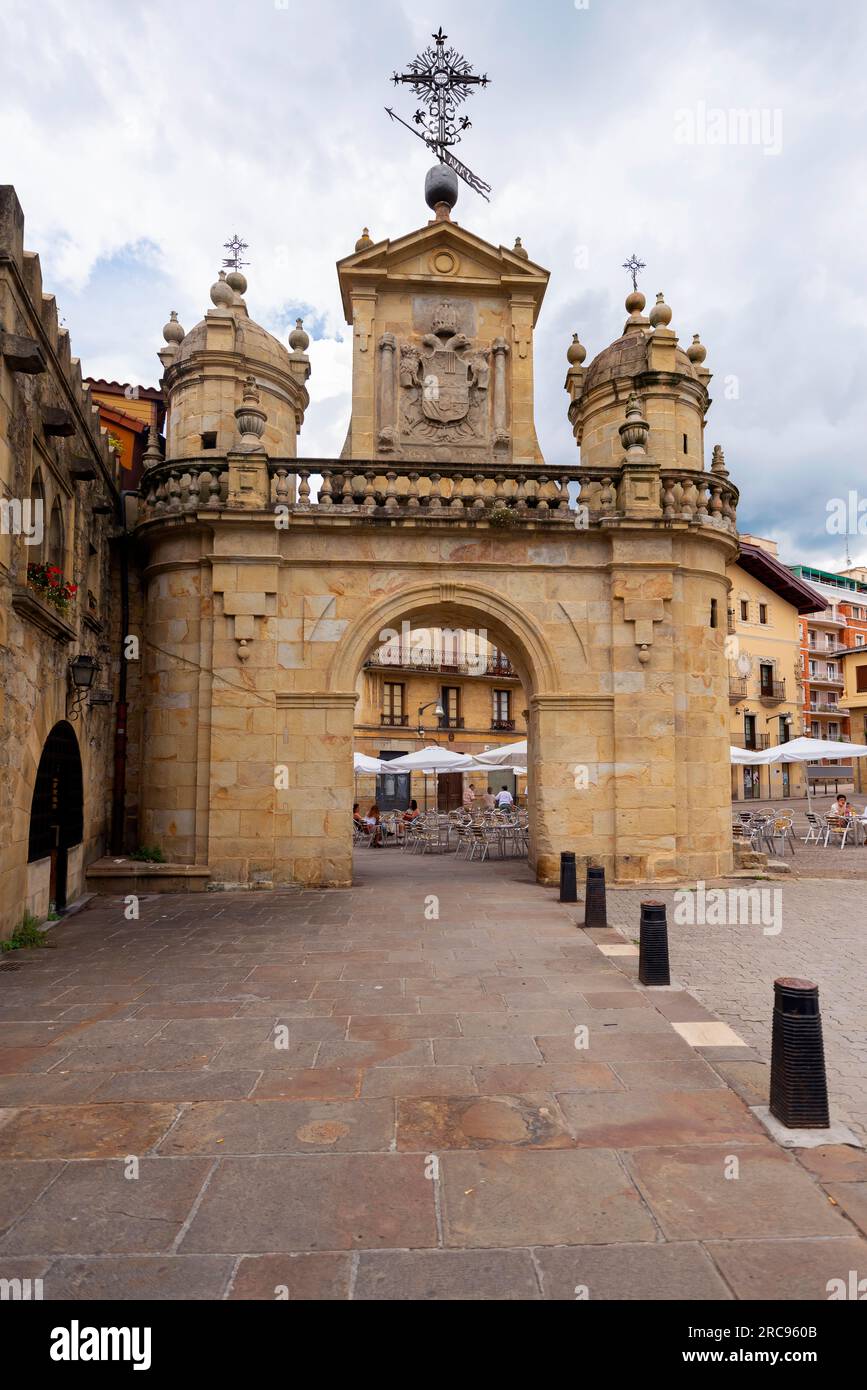 L'arche de Santa Ana, Durango, Tariba, pays Basque, Espagne. Banque D'Images