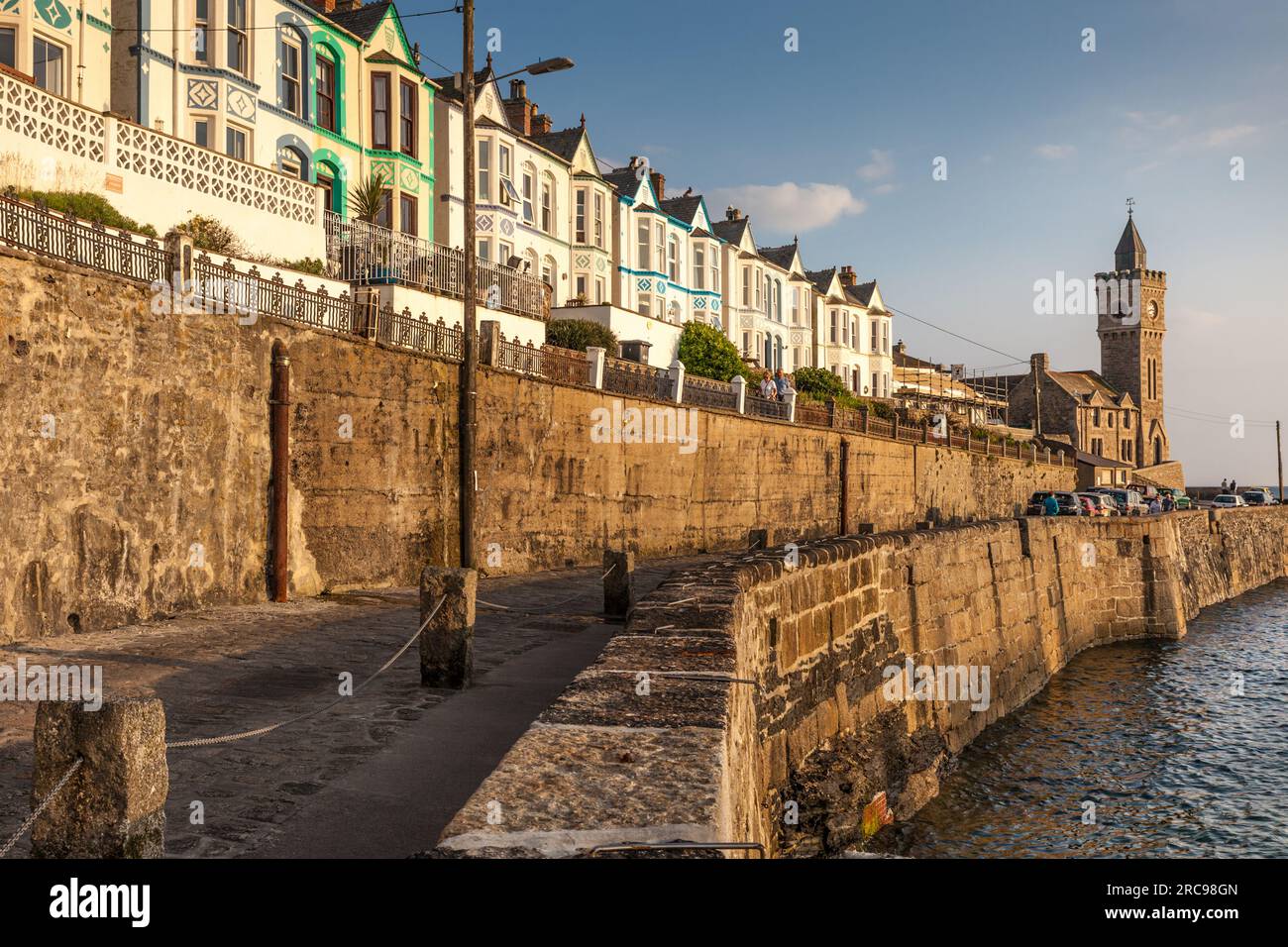 Géographie / voyage, Grande-Bretagne, Cornouailles, Porthleven, port de Porthleven, CORNWALL, ANGLETERRE, INFORMATIONS-AUTORISATION-DROITS-SUPPLÉMENTAIRES-NON-DISPONIBLES Banque D'Images