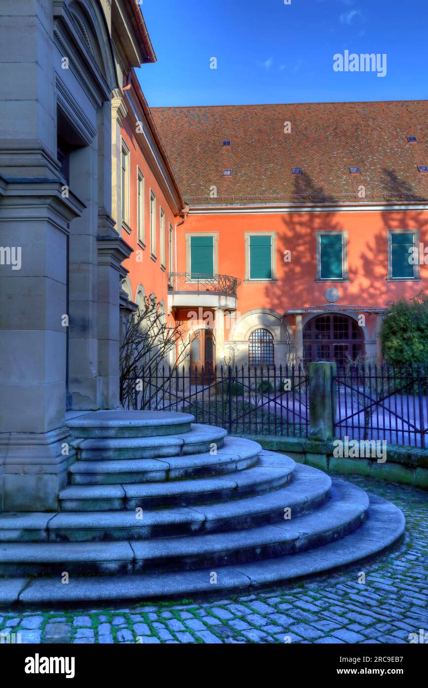 Schlosskapelle am Schloss von Schwaigern im Kraichgau, Landkreis Heilbronn, Bade-Württemberg ; Süddeutschland, Allemagne, Europa. Banque D'Images