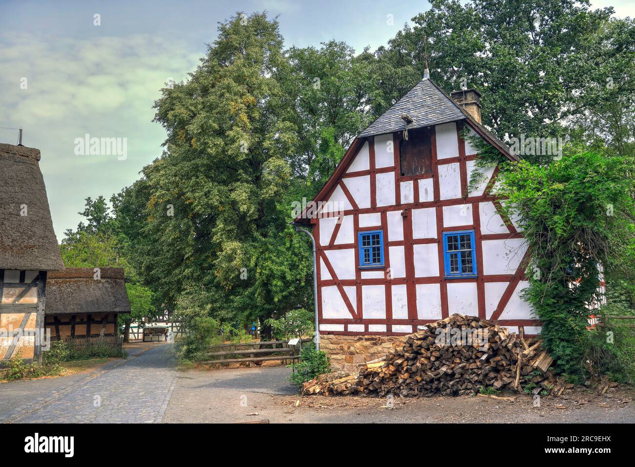 Freilandmuseum Kommern in Nordrhein-Westfalen BEI Bonn ; Eifel ; Deutschland ; Europa Banque D'Images